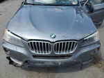 2011 Bmw X3 Xdrive28i Silver vin: 5UXWX5C5XBL702885