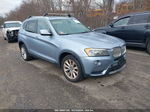 2011 Bmw X3 Xdrive28i Синий vin: 5UXWX5C5XBL707875