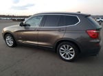 2011 Bmw X3 Xdrive28i Brown vin: 5UXWX5C5XBL711392