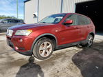 2011 Bmw X3 Xdrive28i Red vin: 5UXWX5C5XBLW14015