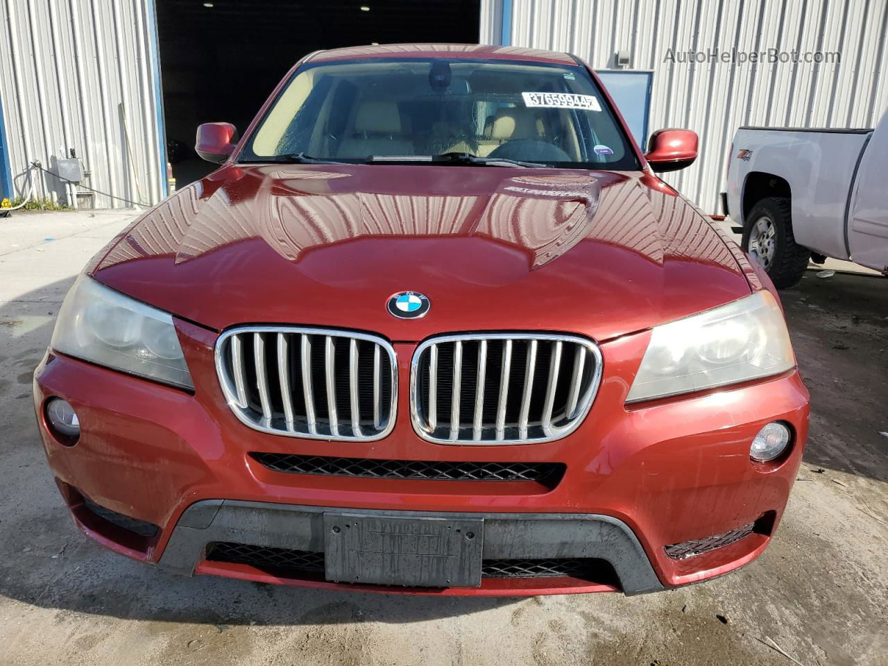 2011 Bmw X3 Xdrive28i Red vin: 5UXWX5C5XBLW14015