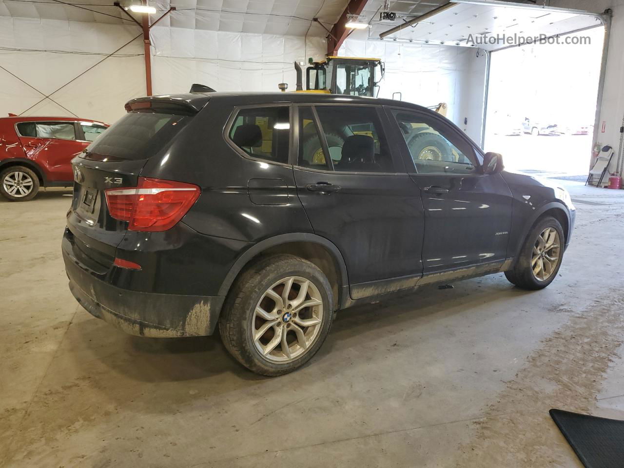 2011 Bmw X3 Xdrive35i Black vin: 5UXWX7C50BL730366