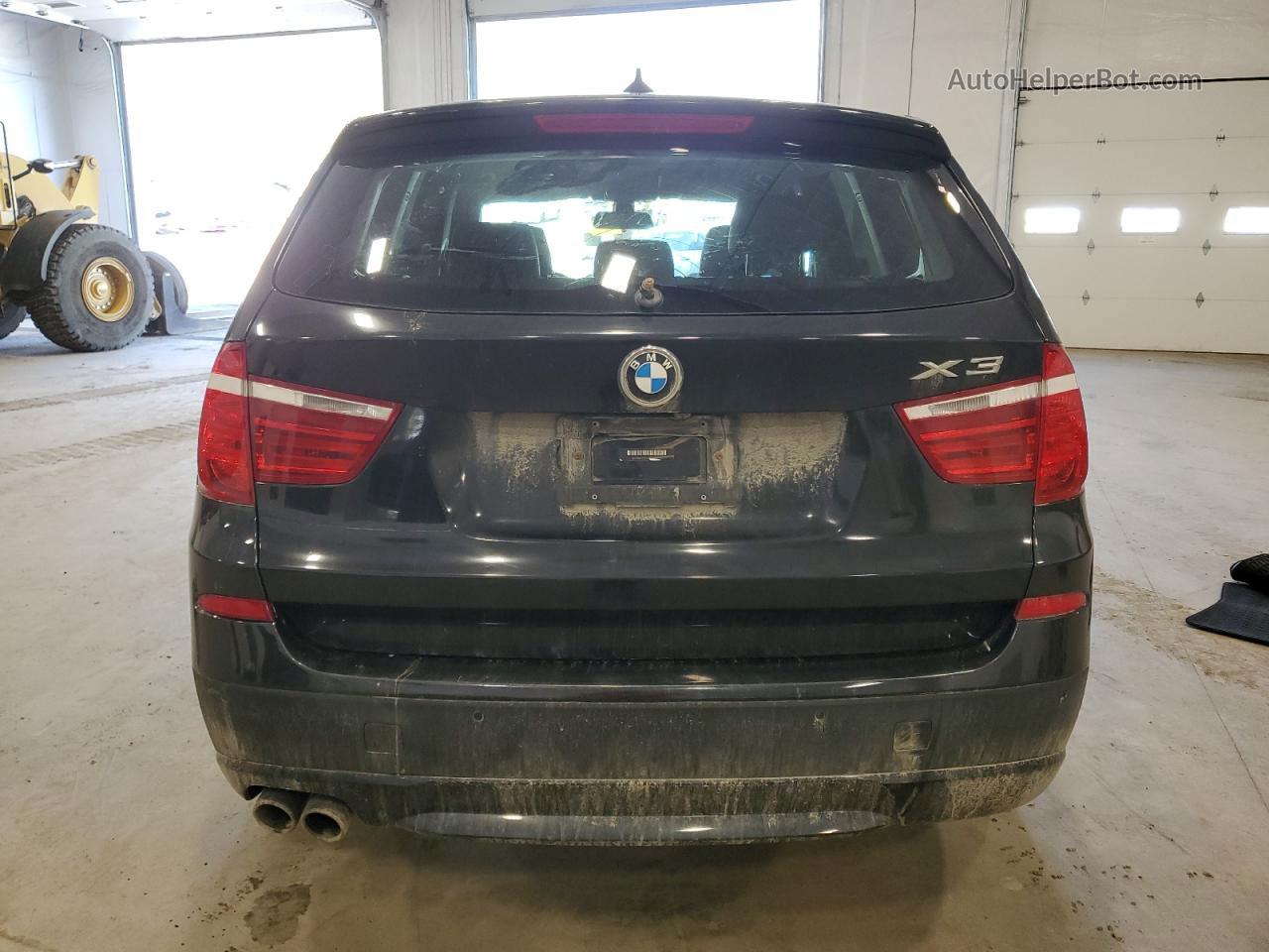 2011 Bmw X3 Xdrive35i Black vin: 5UXWX7C50BL730366