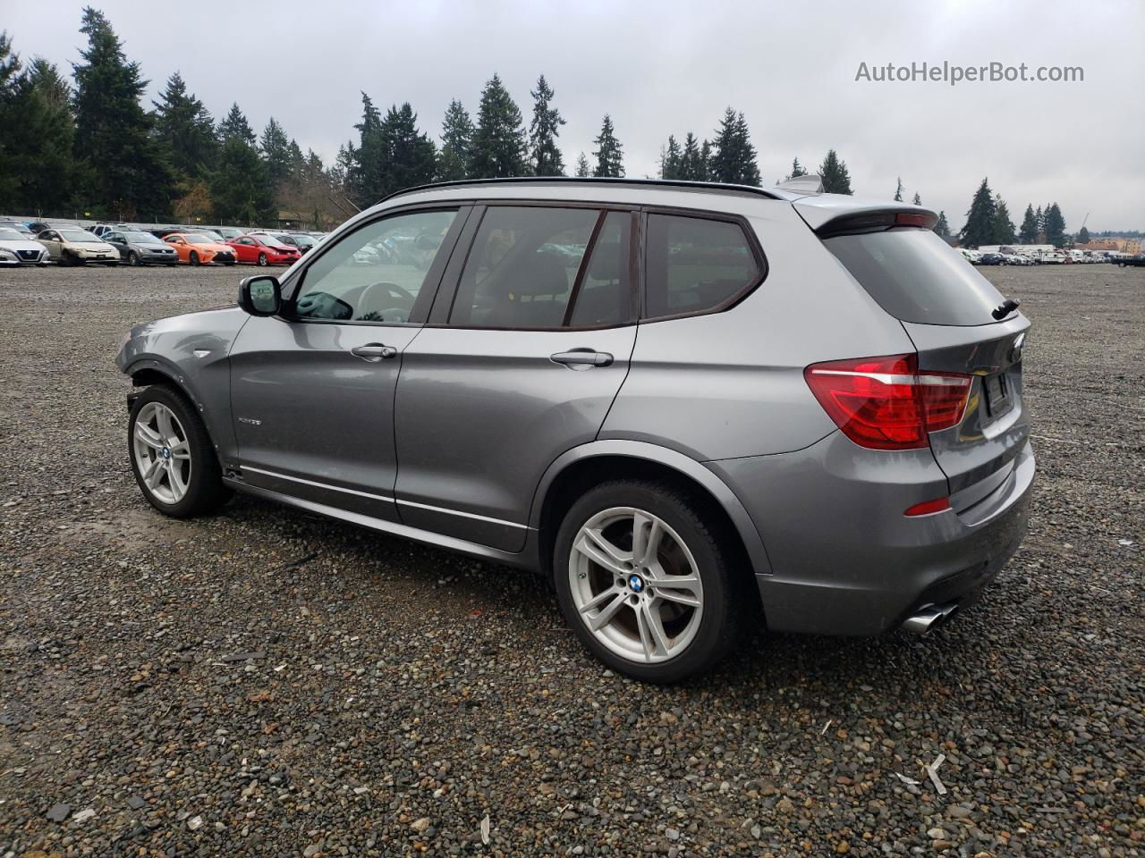 2011 Bmw X3 Xdrive35i Gray vin: 5UXWX7C50BL733705