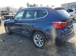 2011 Bmw X3 Xdrive35i Blue vin: 5UXWX7C50BL735471