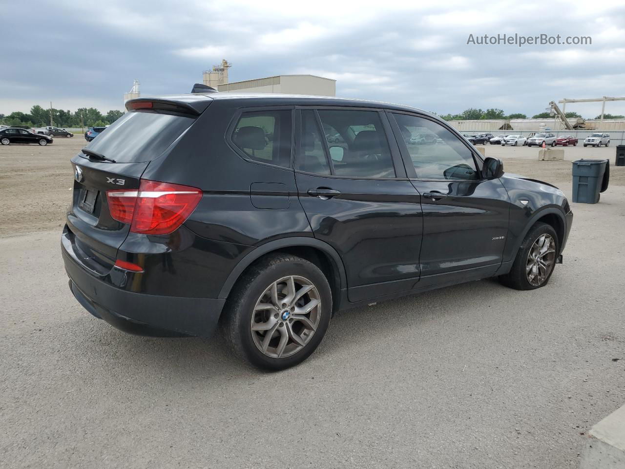 2011 Bmw X3 Xdrive35i Black vin: 5UXWX7C50BL735549