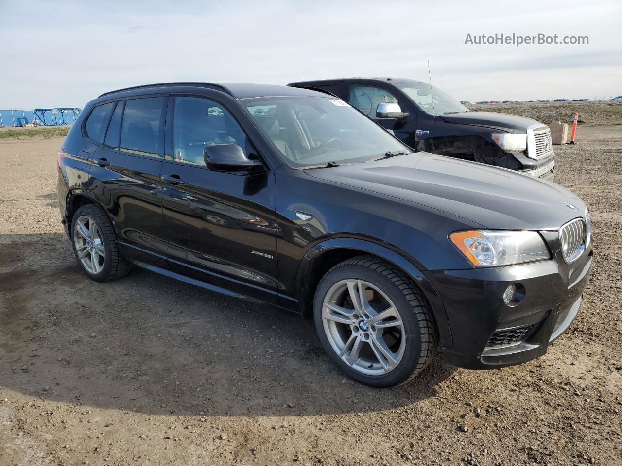 2013 Bmw X3 Xdrive35i Черный vin: 5UXWX7C50DL976689