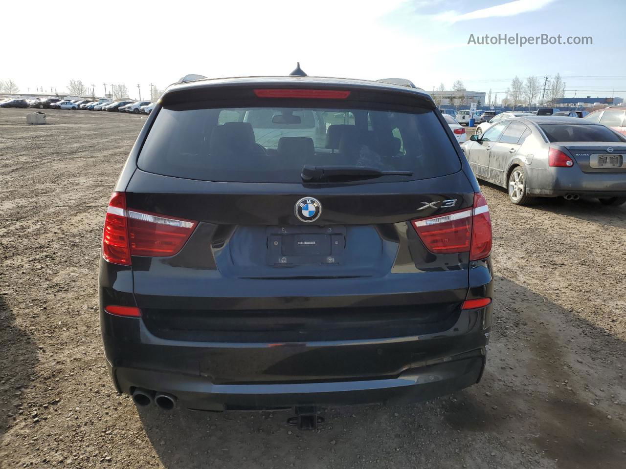 2013 Bmw X3 Xdrive35i Черный vin: 5UXWX7C50DL976689