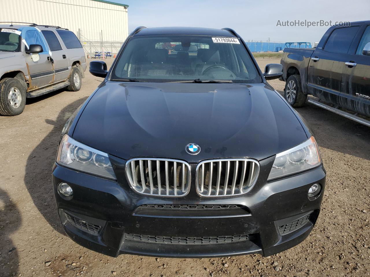 2013 Bmw X3 Xdrive35i Черный vin: 5UXWX7C50DL976689