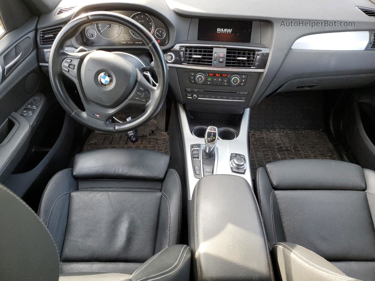 2013 Bmw X3 Xdrive35i Черный vin: 5UXWX7C50DL976689