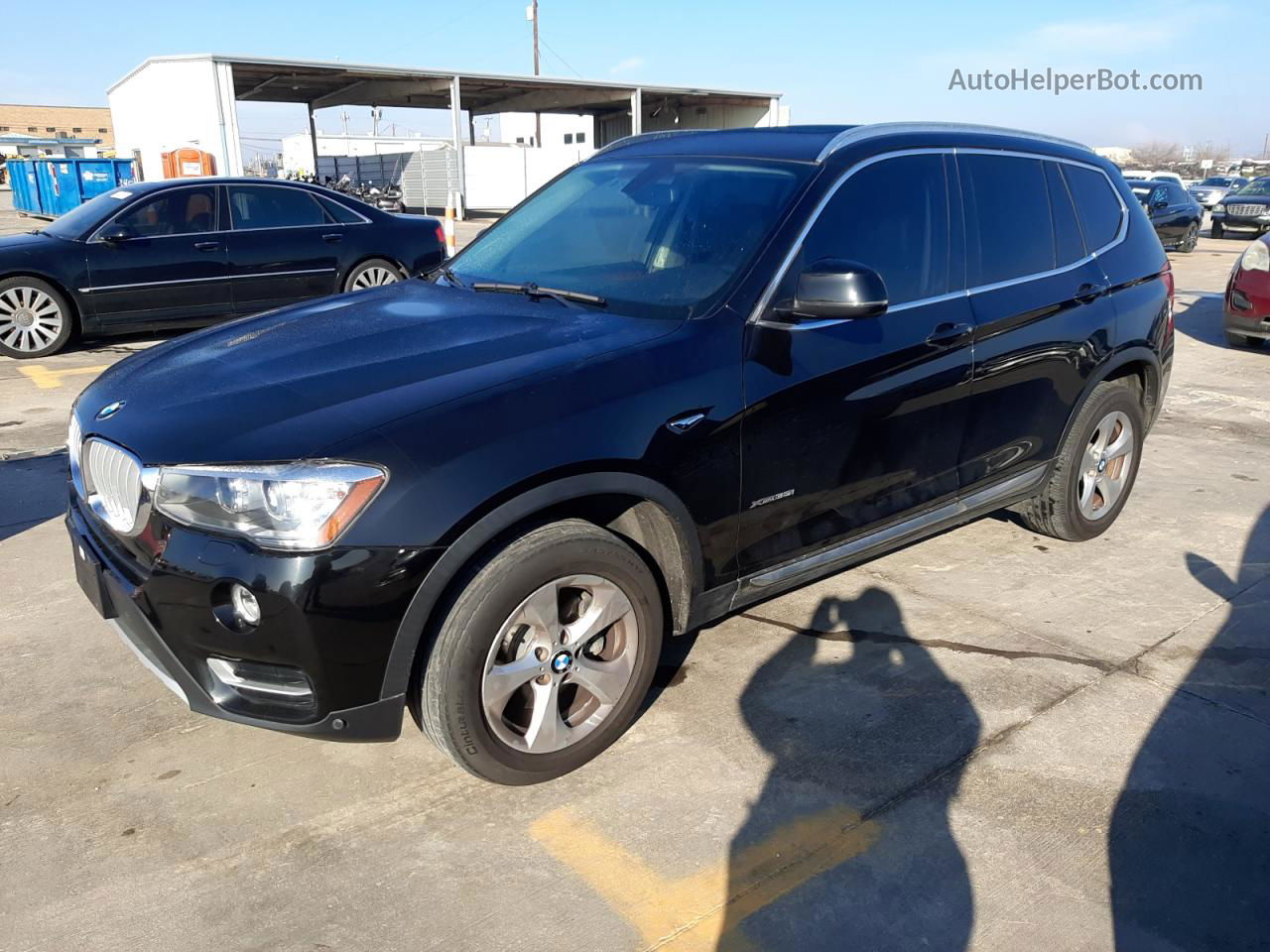 2016 Bmw X3 Xdrive35i Black vin: 5UXWX7C50G0R17471