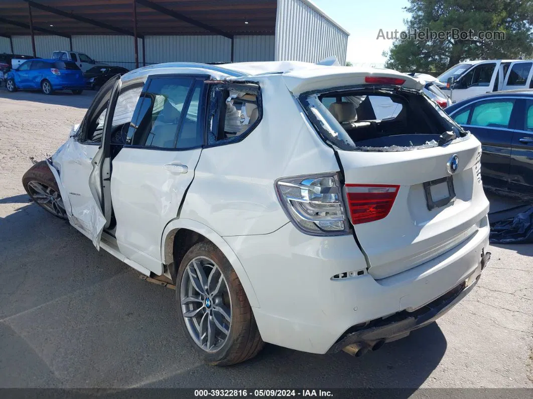 2016 Bmw X3 Xdrive35i White vin: 5UXWX7C50G0S15912