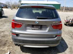 2011 Bmw X3 Xdrive35i Gray vin: 5UXWX7C51BL731865