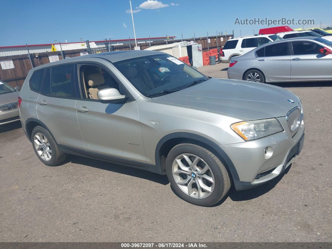 2011 Bmw X3 Xdrive35i Gray vin: 5UXWX7C51BL734653