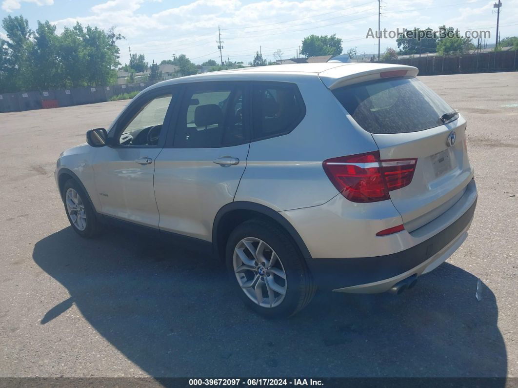 2011 Bmw X3 Xdrive35i Gray vin: 5UXWX7C51BL734653