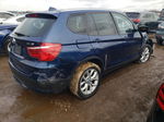 2013 Bmw X3 Xdrive35i Blue vin: 5UXWX7C51DL977169