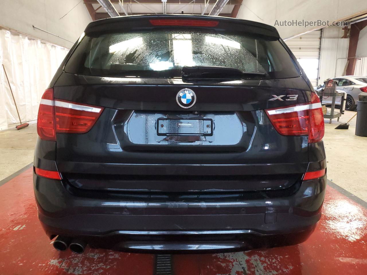 2016 Bmw X3 Xdrive35i Черный vin: 5UXWX7C51G0R16961