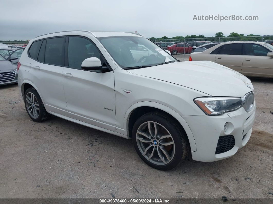 2016 Bmw X3 Xdrive35i White vin: 5UXWX7C52G0S15927