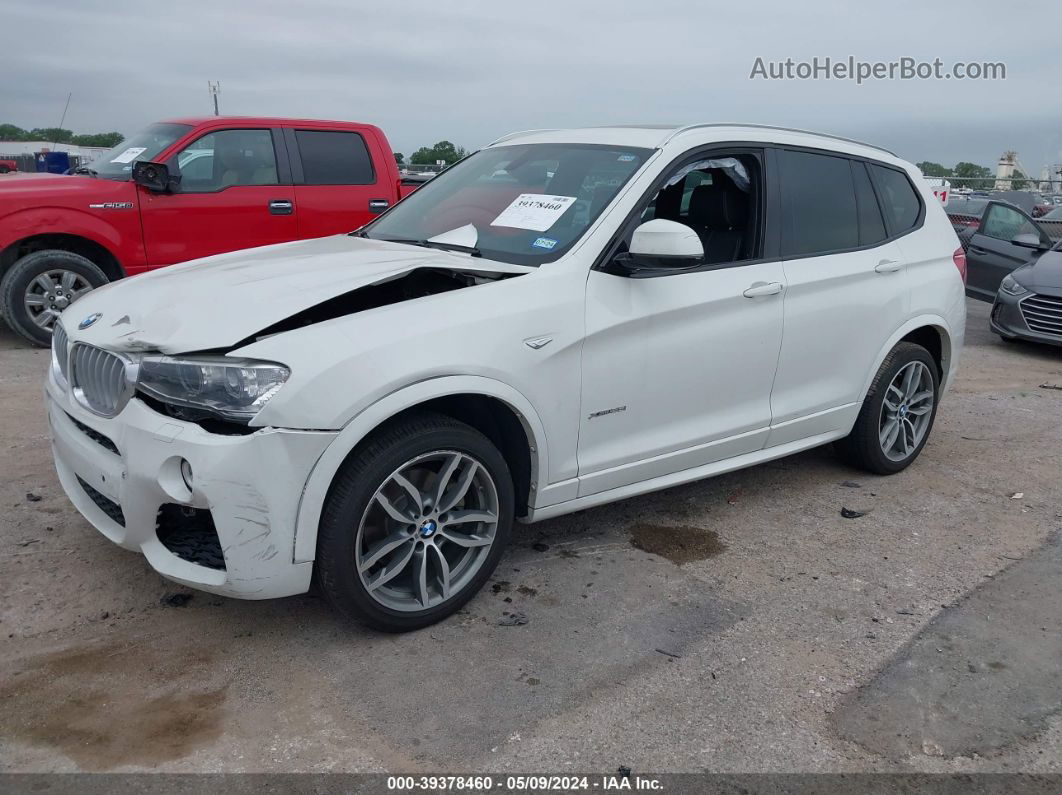 2016 Bmw X3 Xdrive35i White vin: 5UXWX7C52G0S15927