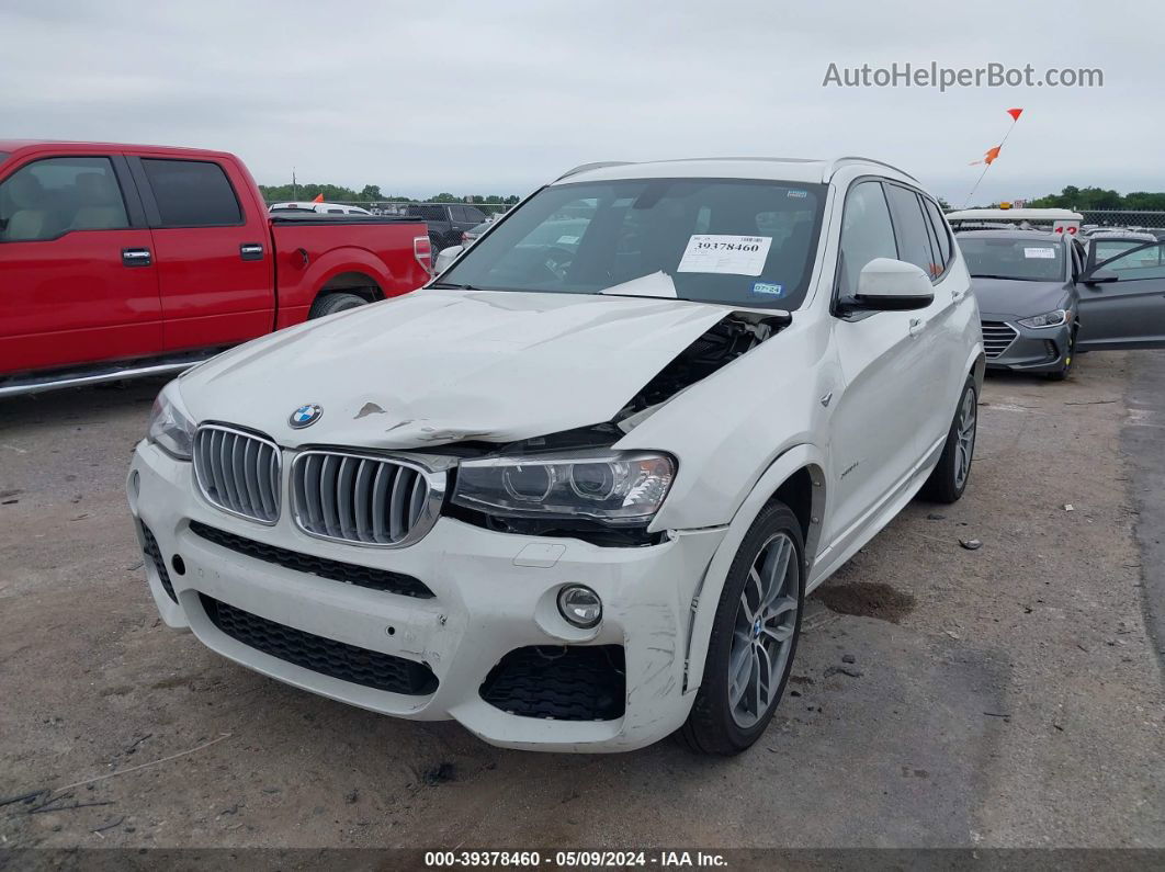 2016 Bmw X3 Xdrive35i White vin: 5UXWX7C52G0S15927