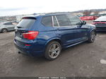 2011 Bmw X3 35i Dark Blue vin: 5UXWX7C53BL733147