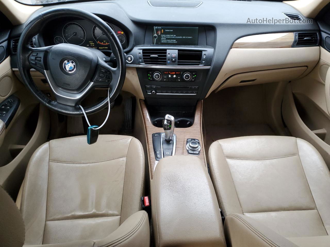 2011 Bmw X3 Xdrive35i Черный vin: 5UXWX7C53BLT78593