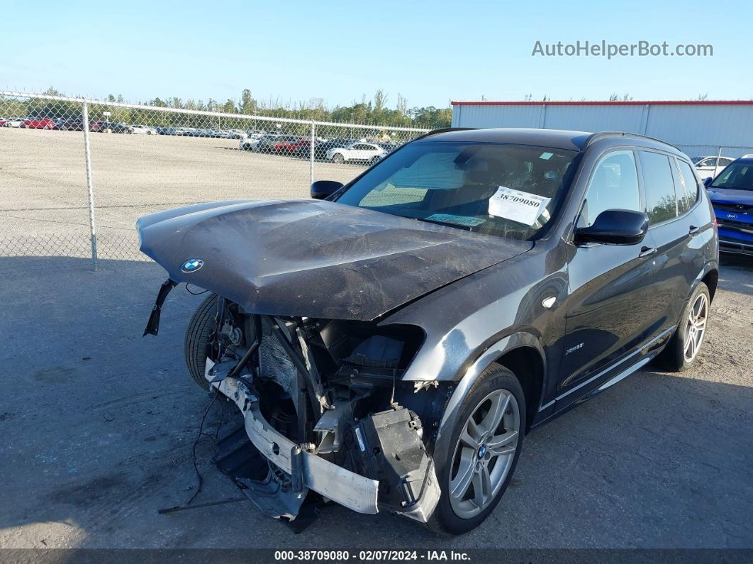 2013 Bmw X3 Xdrive35i Black vin: 5UXWX7C53DL981739