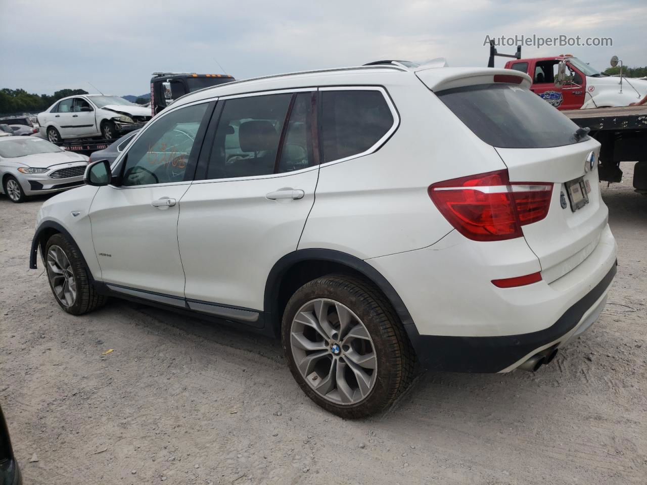 2016 Bmw X3 Xdrive35i White vin: 5UXWX7C53G0K36494