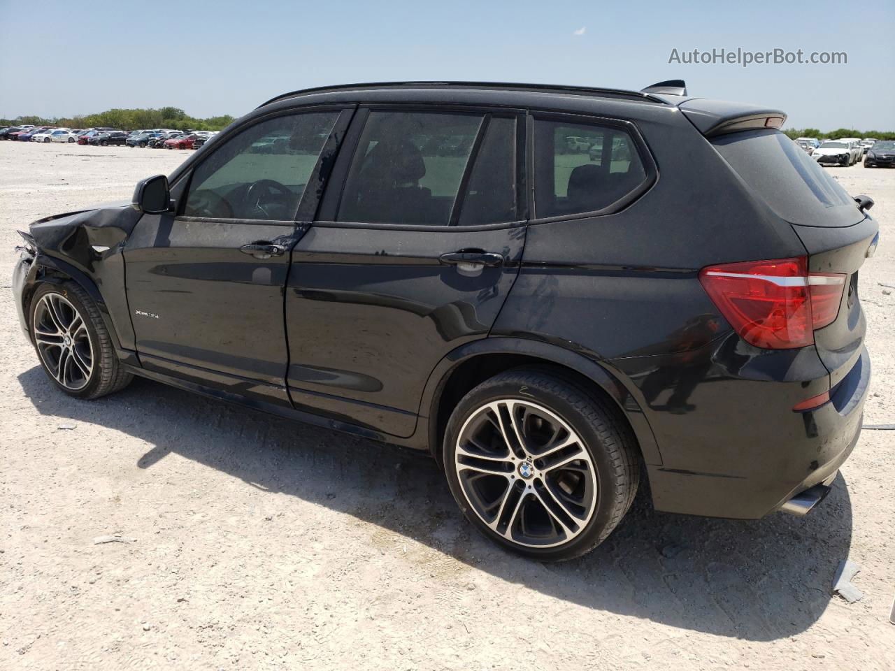 2016 Bmw X3 Xdrive35i Черный vin: 5UXWX7C53G0S16889