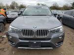 2016 Bmw X3 Xdrive35i Gray vin: 5UXWX7C53G0S17041