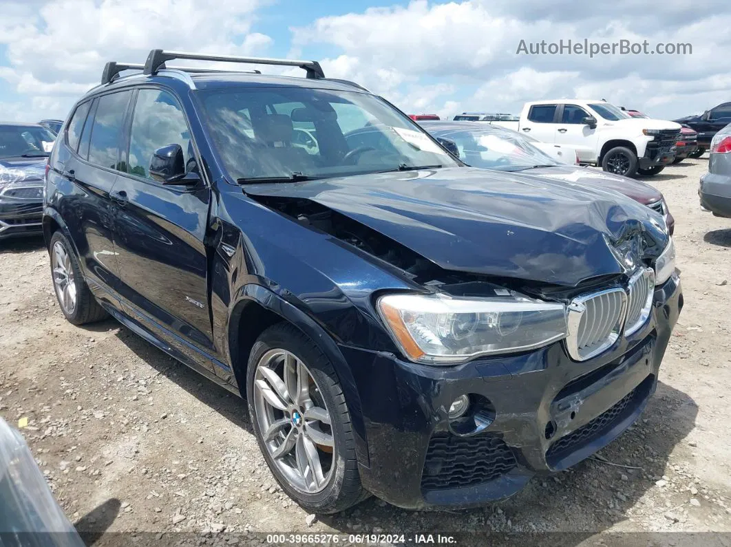 2016 Bmw X3 Xdrive35i Black vin: 5UXWX7C53G0S17329