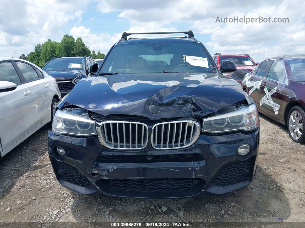 2016 Bmw X3 Xdrive35i Black vin: 5UXWX7C53G0S17329