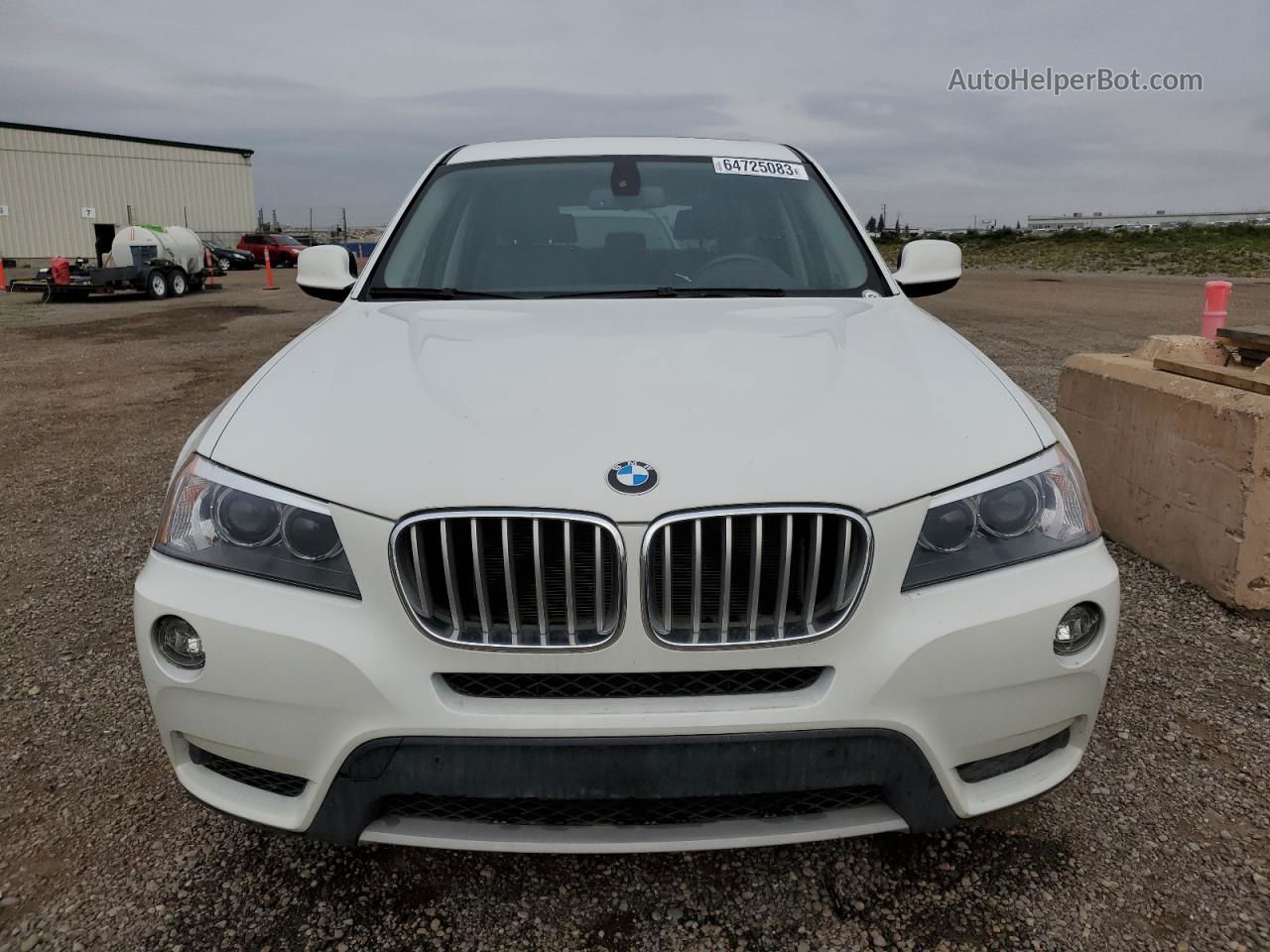 2011 Bmw X3 Xdrive35i White vin: 5UXWX7C54BL730533