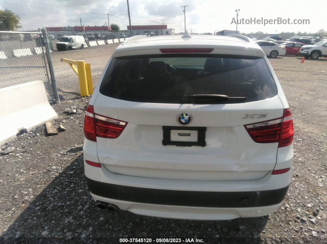 2011 Bmw X3 Xdrive35i Белый vin: 5UXWX7C54BL733402