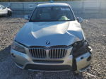 2011 Bmw X3 Xdrive35i Silver vin: 5UXWX7C54BL733710