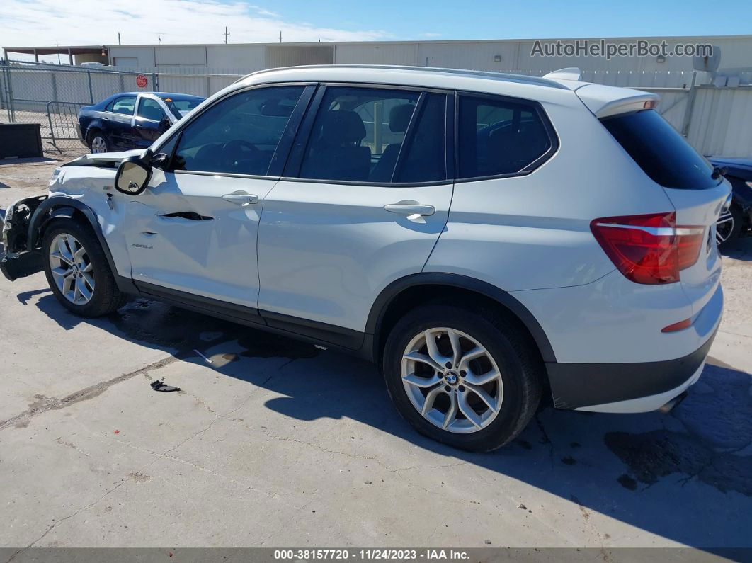 2011 Bmw X3 Xdrive35i White vin: 5UXWX7C54BL735666