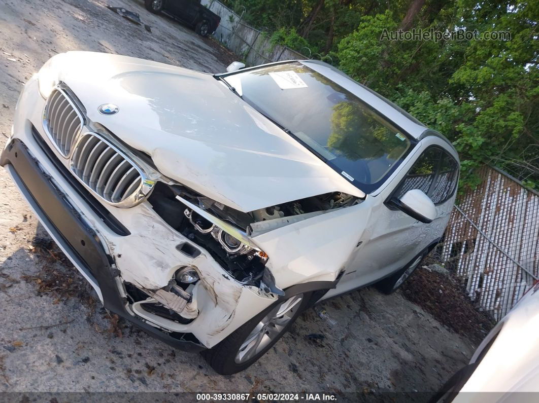 2016 Bmw X3 Xdrive35i White vin: 5UXWX7C54G0S15248