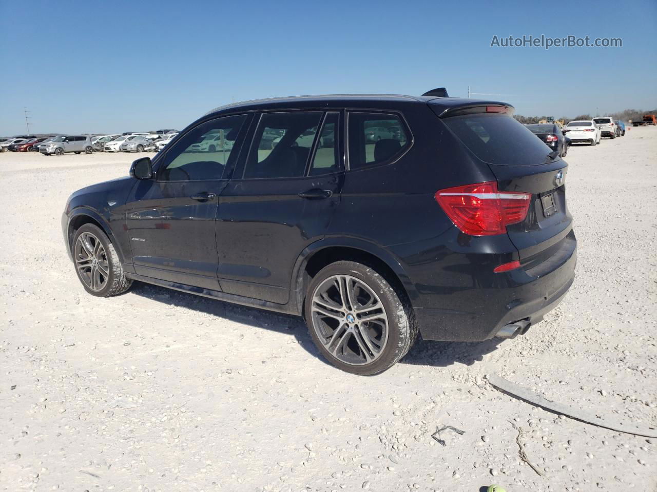 2016 Bmw X3 Xdrive35i Black vin: 5UXWX7C54G0S16576