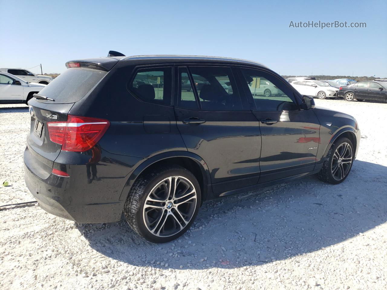 2016 Bmw X3 Xdrive35i Black vin: 5UXWX7C54G0S16576