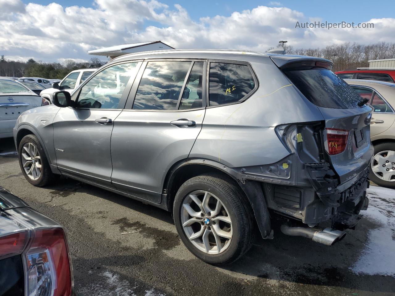 2011 Bmw X3 Xdrive35i Серый vin: 5UXWX7C55BL733117