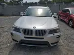 2011 Bmw X3 Xdrive35i Silver vin: 5UXWX7C55BL735501