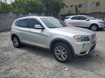 2011 Bmw X3 Xdrive35i Silver vin: 5UXWX7C55BL735501