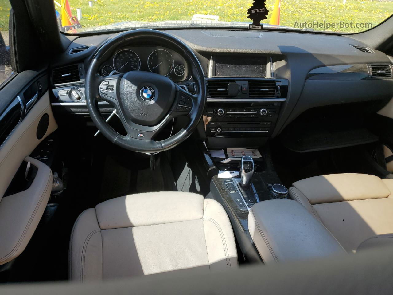 2016 Bmw X3 Xdrive35i Черный vin: 5UXWX7C55G0R17434