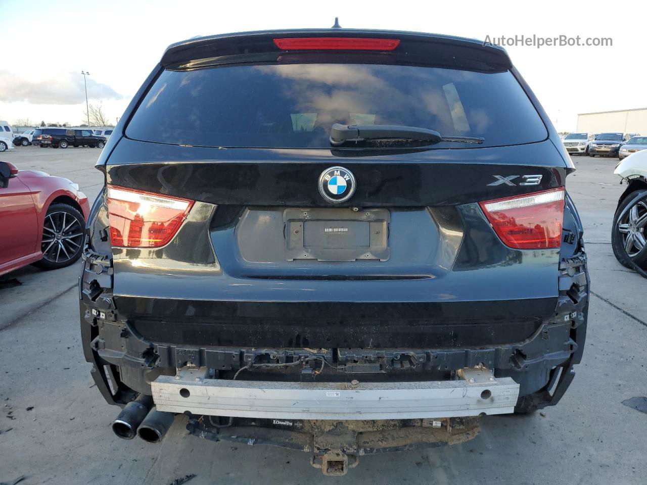 2016 Bmw X3 Xdrive35i Black vin: 5UXWX7C55G0R17658