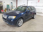 2011 Bmw X3 Xdrive35i Blue vin: 5UXWX7C56BL735605