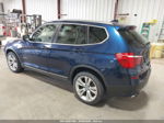 2011 Bmw X3 Xdrive35i Blue vin: 5UXWX7C56BL735605