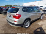 2013 Bmw X3 Xdrive35i Silver vin: 5UXWX7C56DL977085