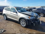 2013 Bmw X3 Xdrive35i Silver vin: 5UXWX7C56DL977085