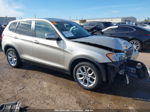 2013 Bmw X3 Xdrive35i Silver vin: 5UXWX7C56DL977085