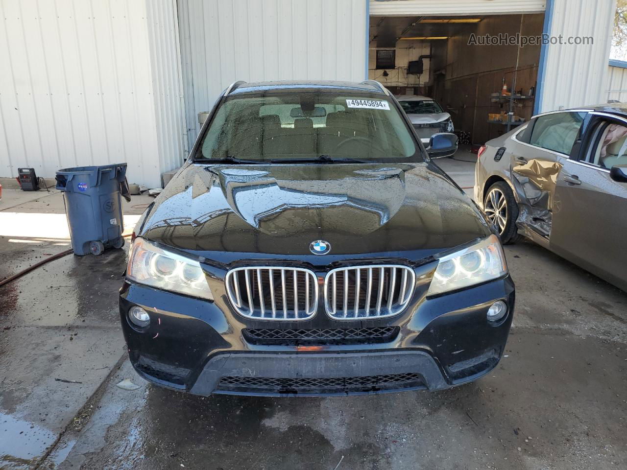 2013 Bmw X3 Xdrive35i Black vin: 5UXWX7C56DL981427